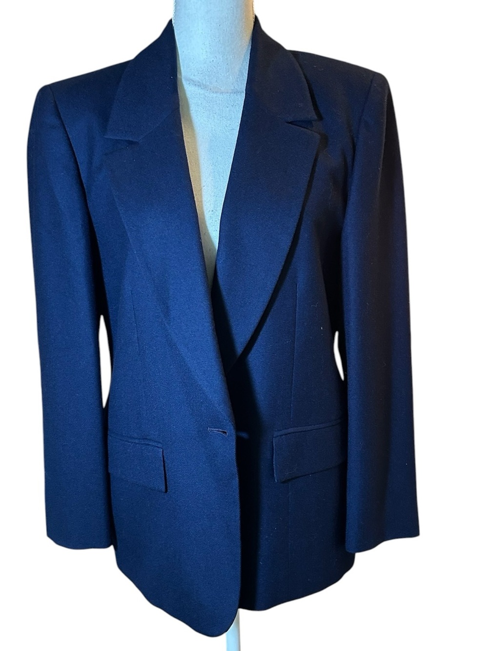 Pendleton Navy Single-Button Women's Blazer